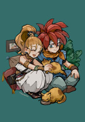 crono (chrono trigger) from chrono trigger by uzutanco