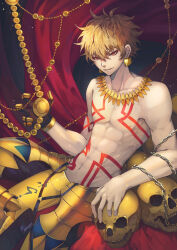 gilgamesh (fate) from fate/grand order by darkavey