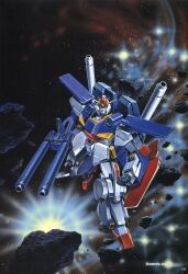 zz gundam from gundam by hasegawa masayuki