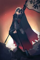 jeanne d'arc alter (avenger) (fate) from fate/grand order by yomuran