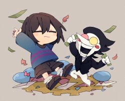 frisk (undertale) from deltarune by 2525nicc