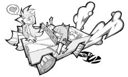 chuck (psg) from panty & stocking with garterbelt