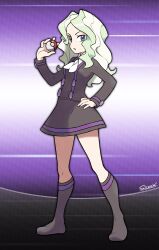 ace trainer (pokemon) from little witch academia by siczak