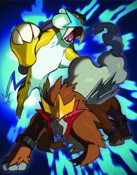 entei from pokemon by tokiya