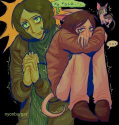 coat guy (no i'm not a human) from no i'm not a human