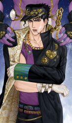 kujo jotaro from jojo no kimyou na bouken by mechimun jojo