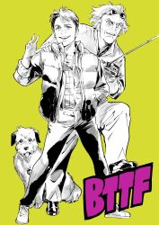 emmett brown from back to the future by ahn dongshik