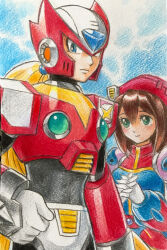 iris (mega man) from mega man (series)