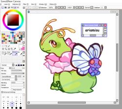 butterfree from pokemon by ariamisu