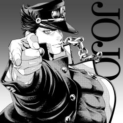 kujo jotaro from jojo no kimyou na bouken
