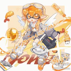 inkling from splatoon (series) by mochizuki inochi