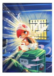 mega scrafty from pokemon by blawn z