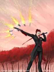 adam taurus from rwby by adsouto