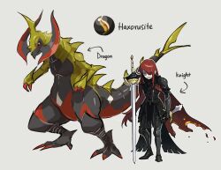 haxorus from elden ring by hanny (uirusu chan)