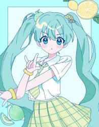 hatsune miku from vocaloid