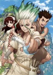 ishigami senkuu from dr. stone