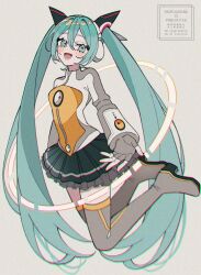 hatsune miku from odds & ends (vocaloid) by maca1227