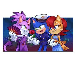 blaze the cat from sonic (series)