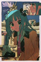 hatsune miku from vocaloid by hasu