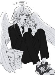 angel devil (chainsaw man) from chainsaw man by yamada (onigori105)