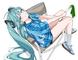 hatsune miku from vocaloid