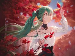 hatsune miku from vocaloid