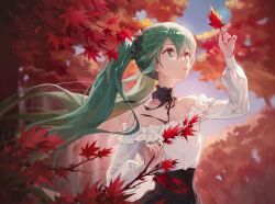 hatsune miku from vocaloid