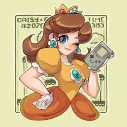 princess daisy from super mario bros.