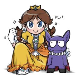 princess daisy from super mario bros. by chiyo (shuten dj)