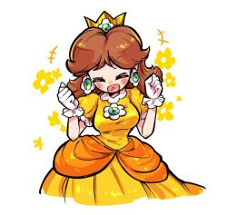 princess daisy from super mario bros. by cindysuke