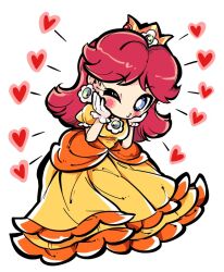 princess daisy from super mario bros. by cindysuke