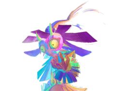 skull kid from the legend of zelda by tama 222