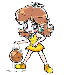 princess daisy from super mario bros. by cindysuke