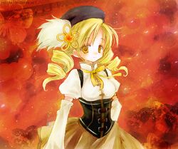 tomoe mami from mahou shoujo madoka magica by kaylin