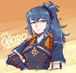 oboro (fire emblem) from fire emblem by jebbeesketches