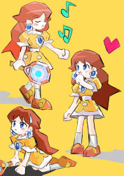 princess daisy from mario tennis by rakugaki shitagari-ya