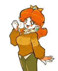 princess daisy from super mario bros. by cindysuke