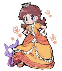 princess daisy from super mario bros. by chiyo (shuten dj)