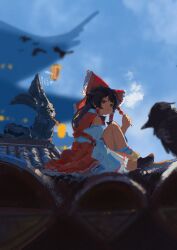 hakurei reimu from touhou