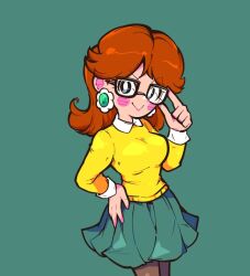 princess daisy from super mario bros. by cindysuke