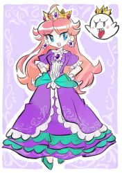 boo (mario) from super mario bros. by rakugaki shitagari-ya