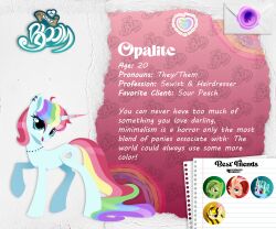 opalite from my little pony