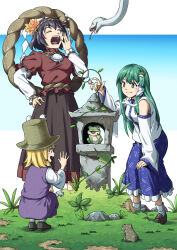 kochiya sanae from touhou by inuno rakugaki