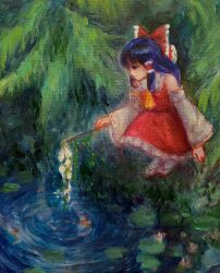 hakurei reimu from touhou