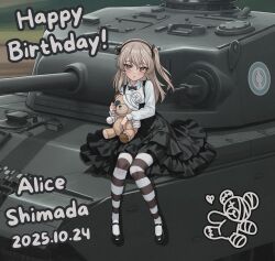 shimada arisu from girls und panzer
