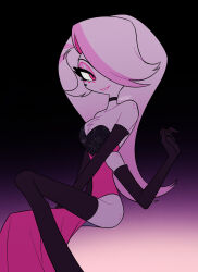 angel dust from hazbin hotel by menma (enaic31)