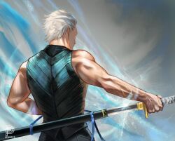 vergil (devil may cry) from devil may cry (series) by henoopd