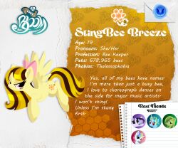 honey bee from my little pony