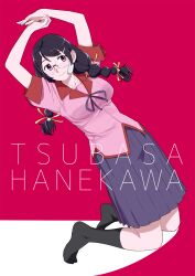hanekawa tsubasa from monogatari (series) by ojipon
