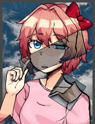 sayori (doki doki literature club) from doki doki literature club